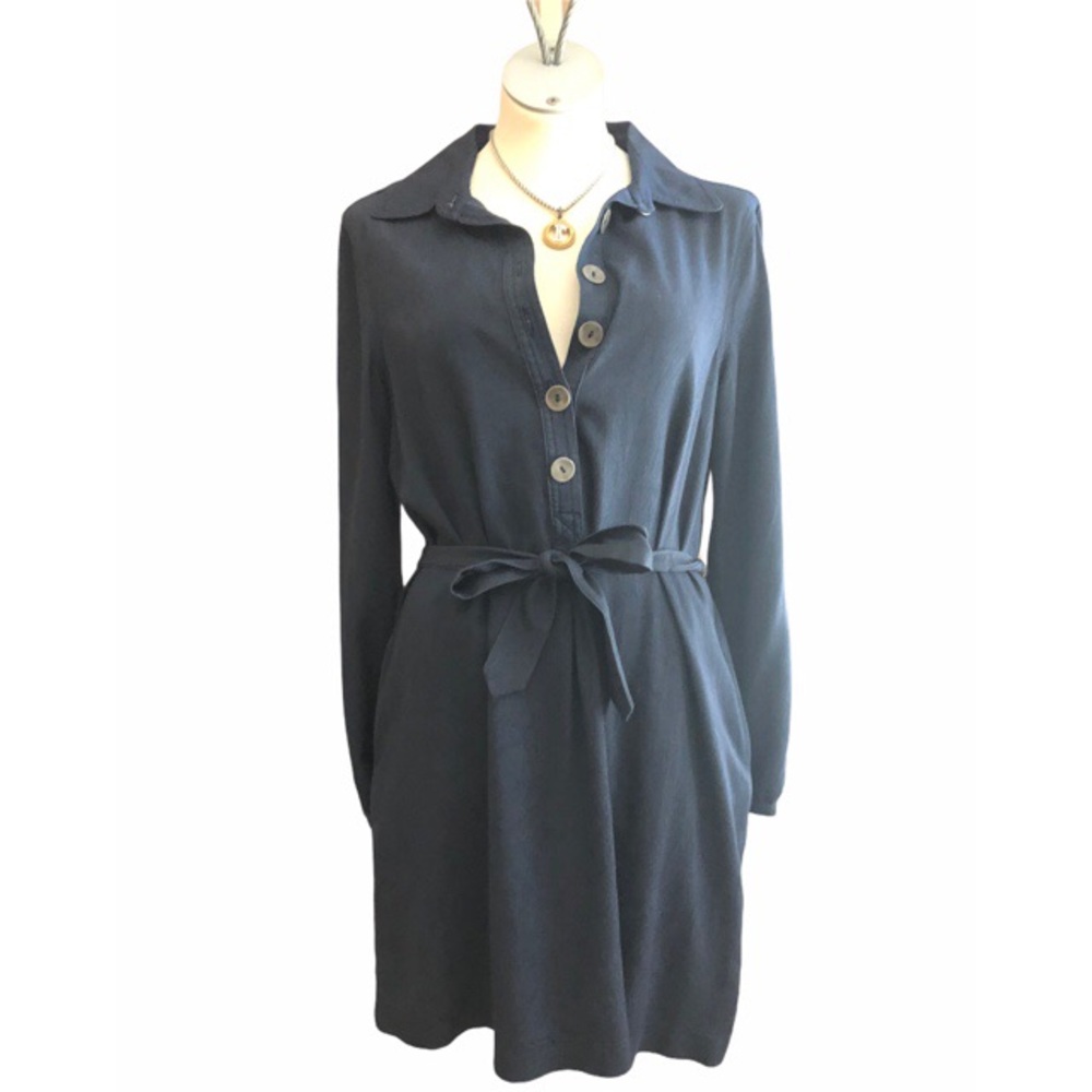 Emma & Michele Navy Dress
